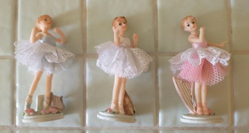 Ballerina Figurines - Set of Three - Picture 2 of 5