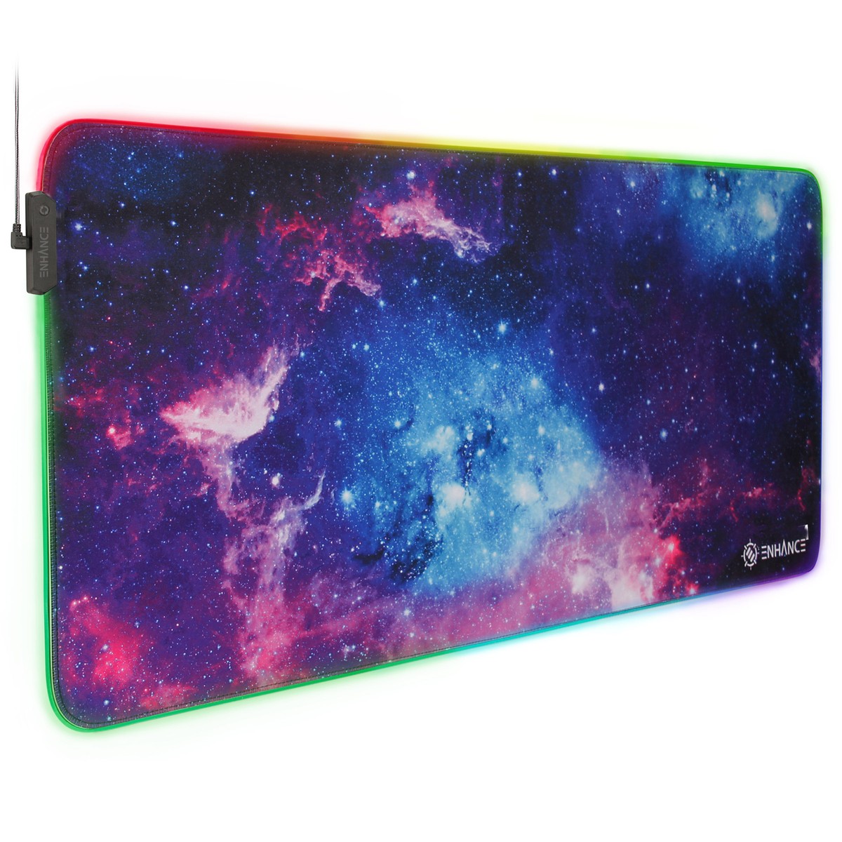 XXXL LED Computer Desk Mat - Illuminated 3XL Large Mouse Mat