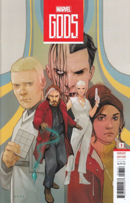 GODS Nr 3 Neuware Marvel 2023 new 1:25 Variant Cover