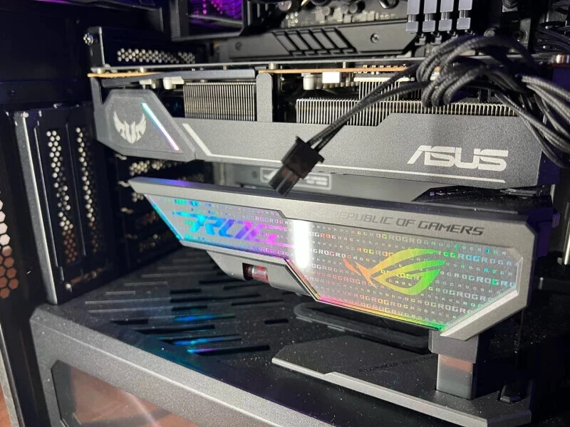 NEW Asus Rog HerculX Graphics Card Holder XH01 - Image 3 of 4