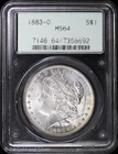 1883-O Morgan Silver Dollar PCGS MS 64 | OGH Gen 2.1A Gasket Uncirculated UNC BU