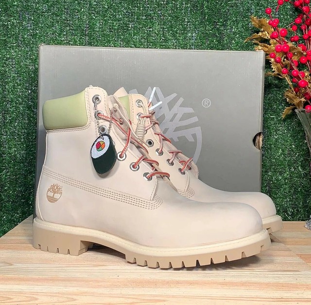 timberland light beige nubuck