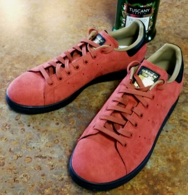 Disney Adidas Stan Smith Men's Captain Hook Athletic Sneakers Maroon HP5581 10.5
