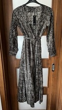 Nasty Gal Snake It Up With Me Cover-Up Beach Dress - Size UK12 , BNWT
