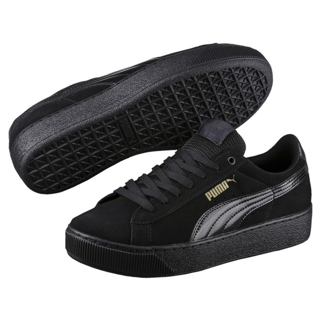 puma platform ribbon sneakers