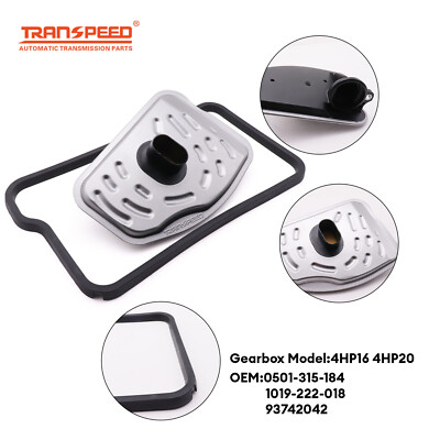 TRANSPEED NEW 4HP16 4HP20 Transmission Oil Filter Gasket Kit For Buick Chevrolet