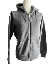 NIKE Women s Full Zip Hoodie Jacket Gray Size M