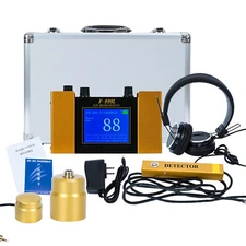Water Leak Detector, Underground Water Pipe Leakage Monitor with Digital Display