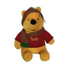 Disney Winnie the Pooh Plush Holiday Christmas Scarf 12" Special Edition Kohl  s
