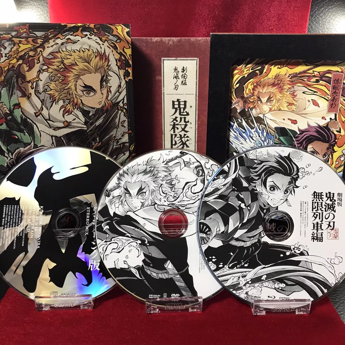 Demon Slayer Kimetsu No Yaiba Mugen Train Film Blu Ray Limited Edition  pphob