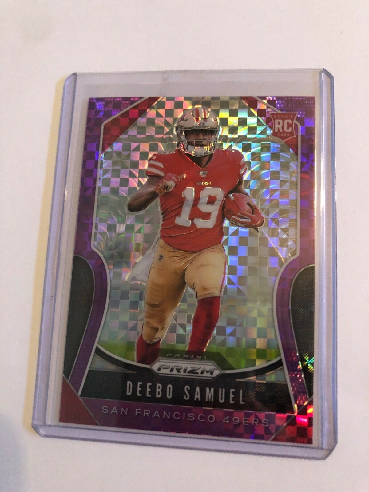 Deebo Samuel 2019 Panini Prizm Rookie Card Purple Power /49