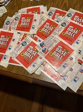 1981 Fleer Baseball Premier Edition, Wax Paper, Wrappers Lot Of 36