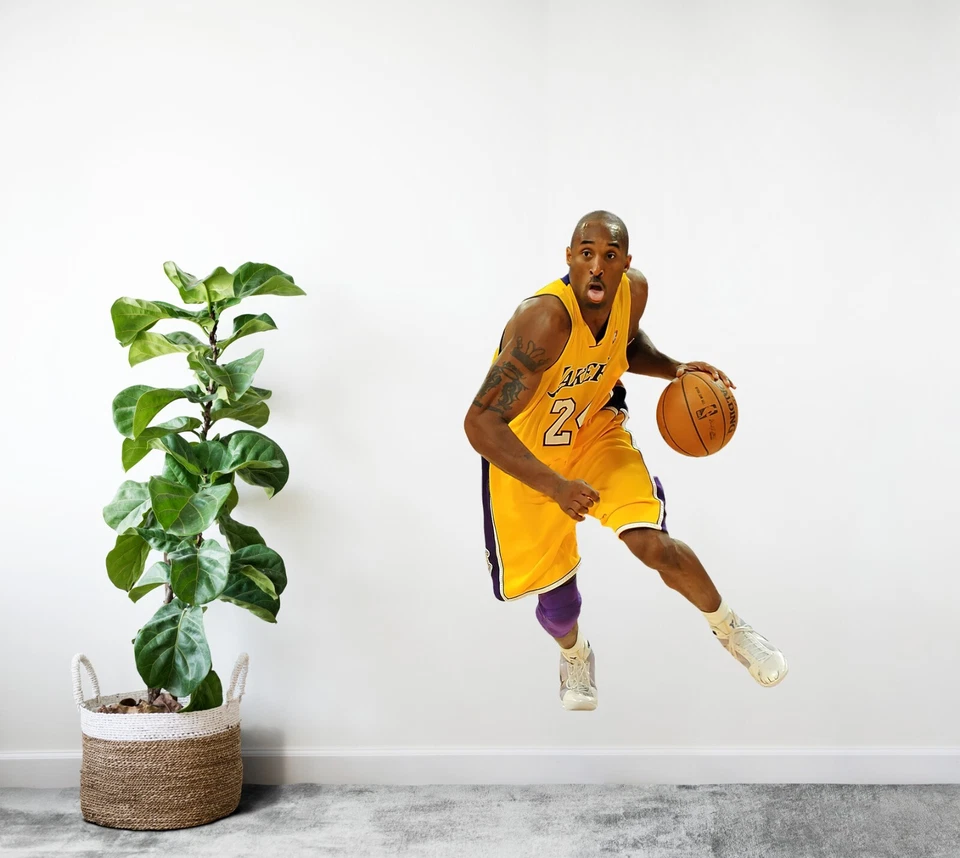 Kobe Bryant Los Angeles Lakers Wall Decal Sticker - Image 1 of 1