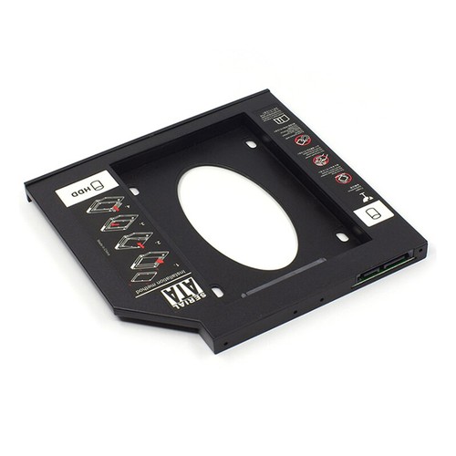 Plastic 9.0mm 9.5mm 12.7mm HDD Caddy SATA 3.0 Hard Disk Drive SSD Case Box - Photo 3/12