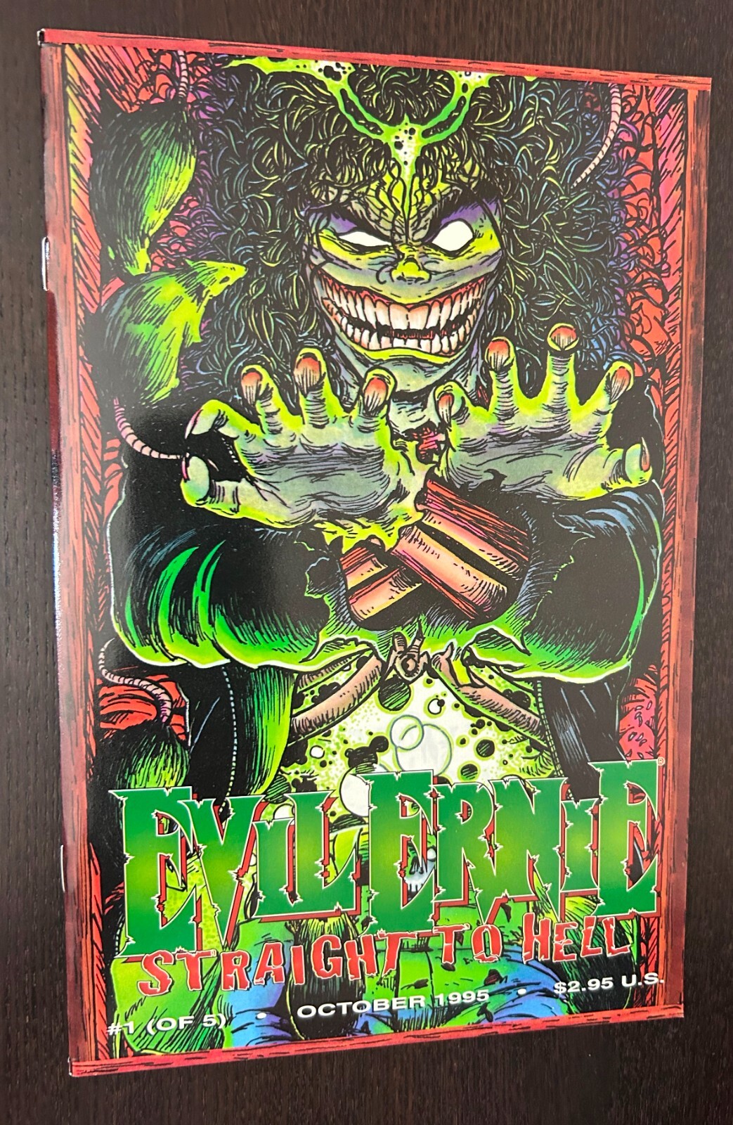 EVIL ERNIE STRAIGHT TO HELL #1 (Chaos Comics 1995) -- Independent Horror -- NM-