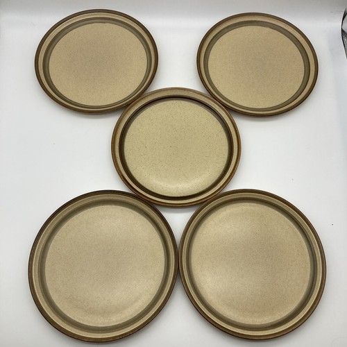 (5) COUTURE By Mikasa SALAD Plates 8'' Home Spun Countryside STONEWARE, JAPAN - Picture 4 of 11