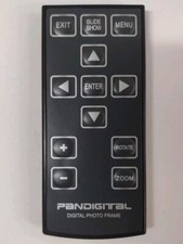 OEM Pandigital Digital Photo Frame Remote Control With Battery - TESTED