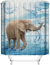 Waterproof Shower Curtain Fabric Shower Curtain 70 x 70 inch