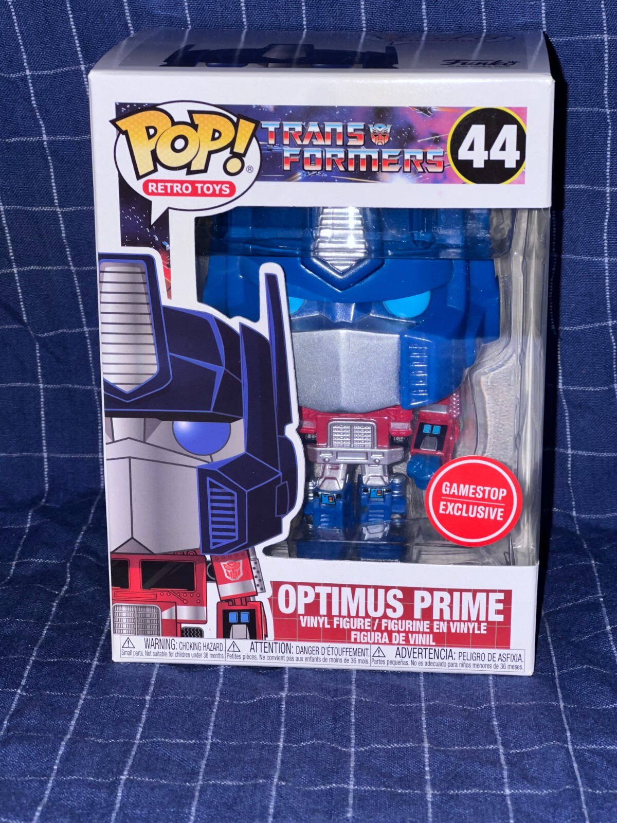 ⭐️Funko Pop! ~ 44 Optimus Prime ~ Transformers ~ Pop! Retro Toys