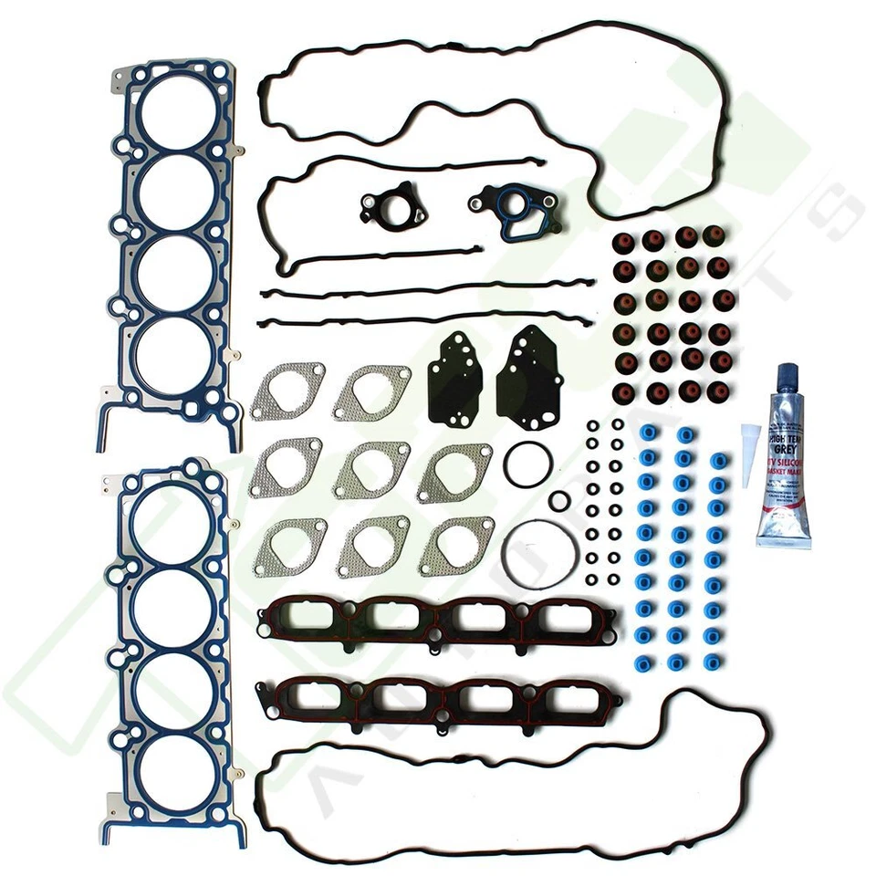 Juego de juntas de culata de cadena de distribución bomba de agua para Ford F-150 2004 2005 2006 5,4 L Foto 2 de 4