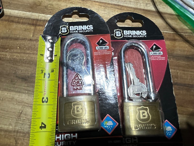 Brinks Pad Locks 1300LB (you get two locks) (26110)
