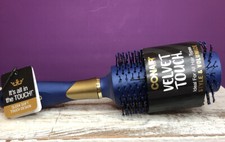 CONAIR VELVET TOUCH STYLE  VOLUMIZE BRUSH  SLEEK SOFT TOUCH DESIGN  BLUE