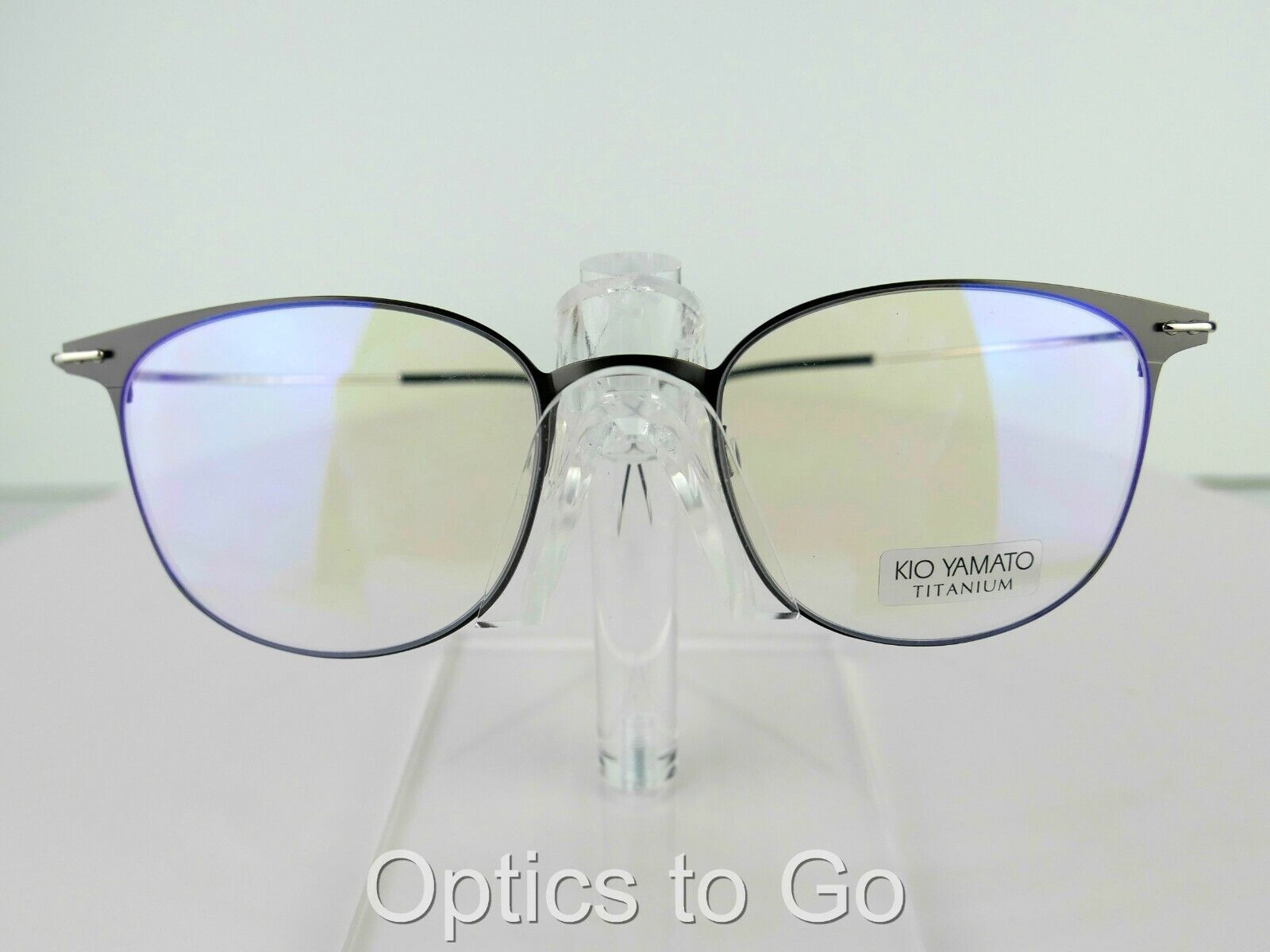 KIO YAMATO KT493 U (05M) Matt Gunmetal 53-19-150 TITANIUM Eyeglass Frames Popularny klasyk, pojawiła się nowa praca