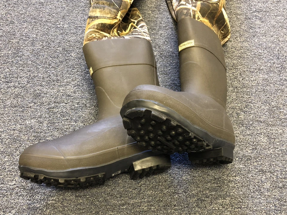 New 5mm Kobuk Max-5 Camo Neoprene Fishing/ Hunting Wader Lug Size 13R 1600 Gram - Image 4 of 4