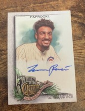 2022 Topps  Allen & Ginter Full Size auto Paprocki Chicago Cubs Announcer