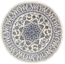 Original Orientteppich Nain Kashmari Neuer Teppich 200 cm x 200 cm Top Zustand