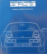 Original 1977 Porsche 928 14 Pg Introductory Brochure 1978 New In Bulk Wrapper
