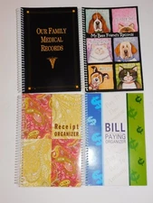 Veterinarian Records Family Home Organizers Receipts Medical Records