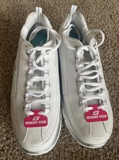 Skechers Elite  Fit Air-Cooled Memory Foam White Size 10  Women’s NWoB