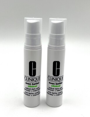 2 Pc Clinique Even Better  Radical Dark Spot Corrector Interrupter ~10ml *2=20ml