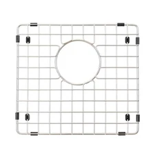 Sinks Protector Stainless Steel Kitchen Sink Bottom Grid Rack 15.7 X 15.5