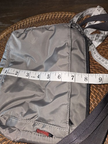 hedgren crossbody Kaki Taupe Nylon Medium Size Security RFID Handbag - Picture 12 of 12