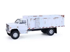 1980 Chevrolet C-70 Grain Truck – White 1:64 Scale Model - Greenlight 45200A