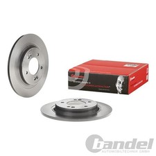 2X BREMBO BREMSSCHEIBEN 284mm VOLL HINTEN PASSEND FÜR HYUNDAI GRANDEUR I30