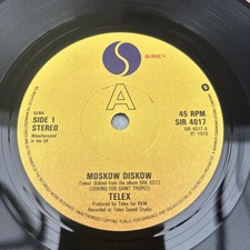 TELEX "MOSKOW DISKOW" RARE SIRE UK 1979 7" SINGLE
