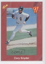 1991 Classic Update Red Travel Edition Cory Snyder #T8 1d5