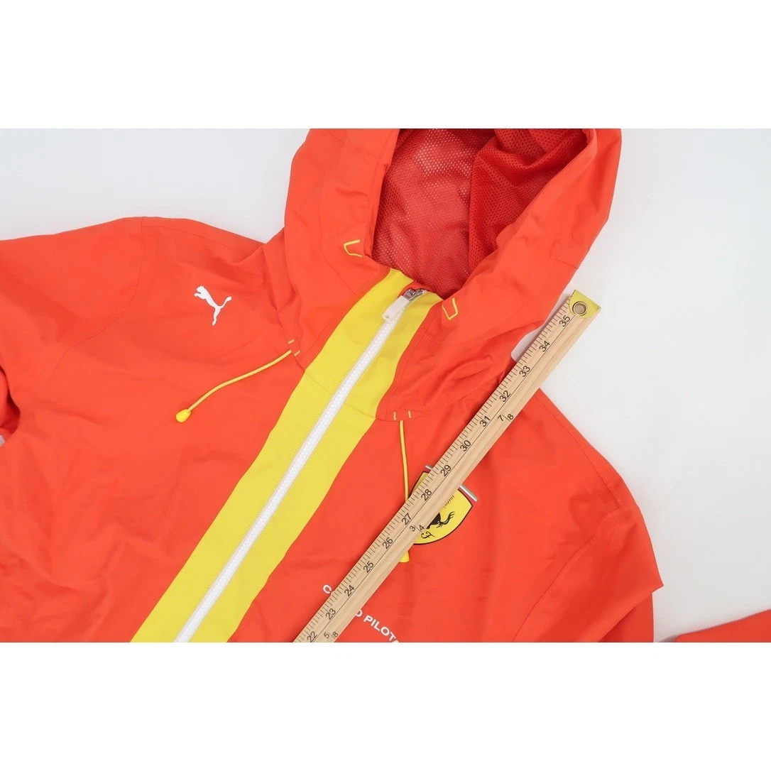 Puma Ferrari Corso Pilota Rain Jacket Mens Large Racing Formula F1 Team Member - product detail image 8