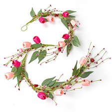5 FT Artificial Valentine Garland Romantic Valentines Day Garlands Farmhouse ...