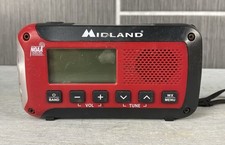Midland ER50 Emergency NOAA Weather Radio with AM/FM solar, hand crank, battery