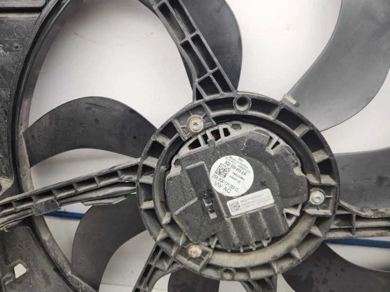 Conjunto de ventilador de motor de ventilador de radiador compatible con 15-16 AUDI A3 756506 Foto 2 de 3