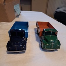 Dinky Toys - Unboxed - 2 x 481 Leyland Comet Wagon with Tailboard