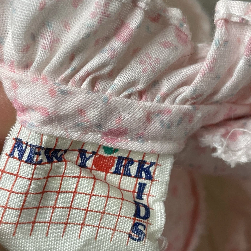 Vestido Bebé Vintage 12-18M Lote De 2 Bryan Prairie Novedad Victoriano Cottagecore Foto 4 de 4