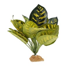 Reptile Plants Decoration Terrarium Artificial Plant Habitat 8.27x2.76x10.63 In