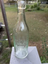 Antique South Chicago Table Beer Brewing Company Bottle. Early 1900’s . Bop Top