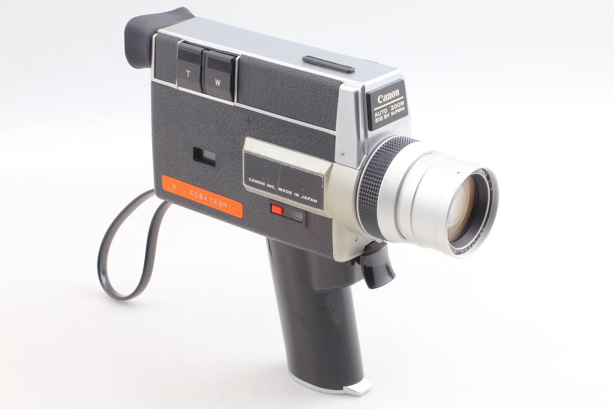 Near MINT] Canon Auto Zoom 518 SV Super 8 8mm Movie Cine Camera
