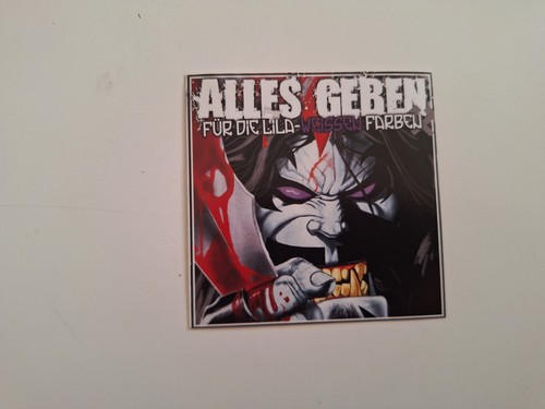 Ultras Aufkleber Aue Sammlungsauflösung Fußball Sticker Wismut FC Erzgebirge BSG